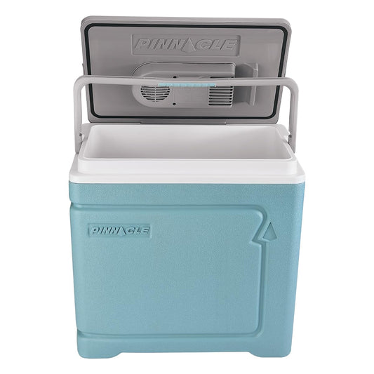 Pinnacle Thermoware Electric Cooler – Large 30L Portable Cooler for Hot and Cold Drinks and Food – 12v Travel Cooler for Car, Camper, RV, Van – Plug-In Cooler Refrigerator for Travel, Fishing, Hunting