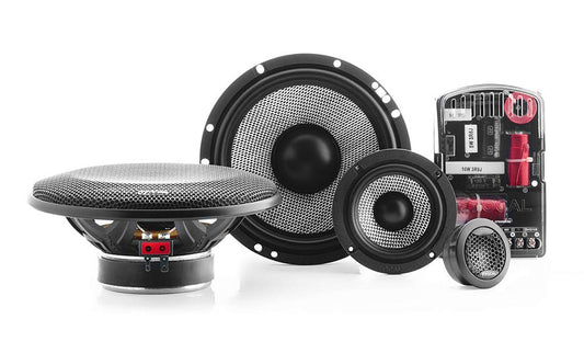 Focal 165AS3 6.5” 3-Way Component kit, RMS: 80W - MAX: 160W