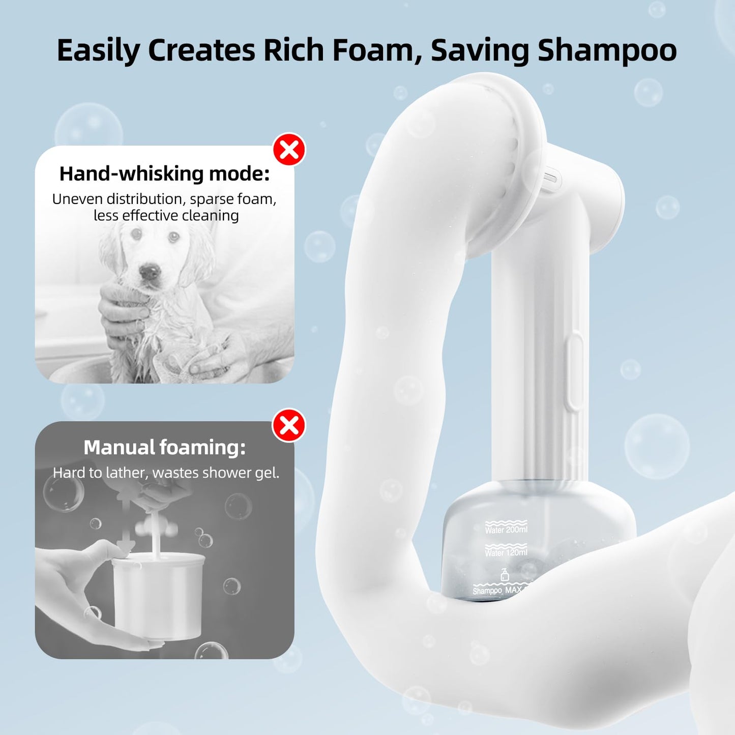 uahpet Automatic Ball Launcher+Automatic Foaming Pet Brush