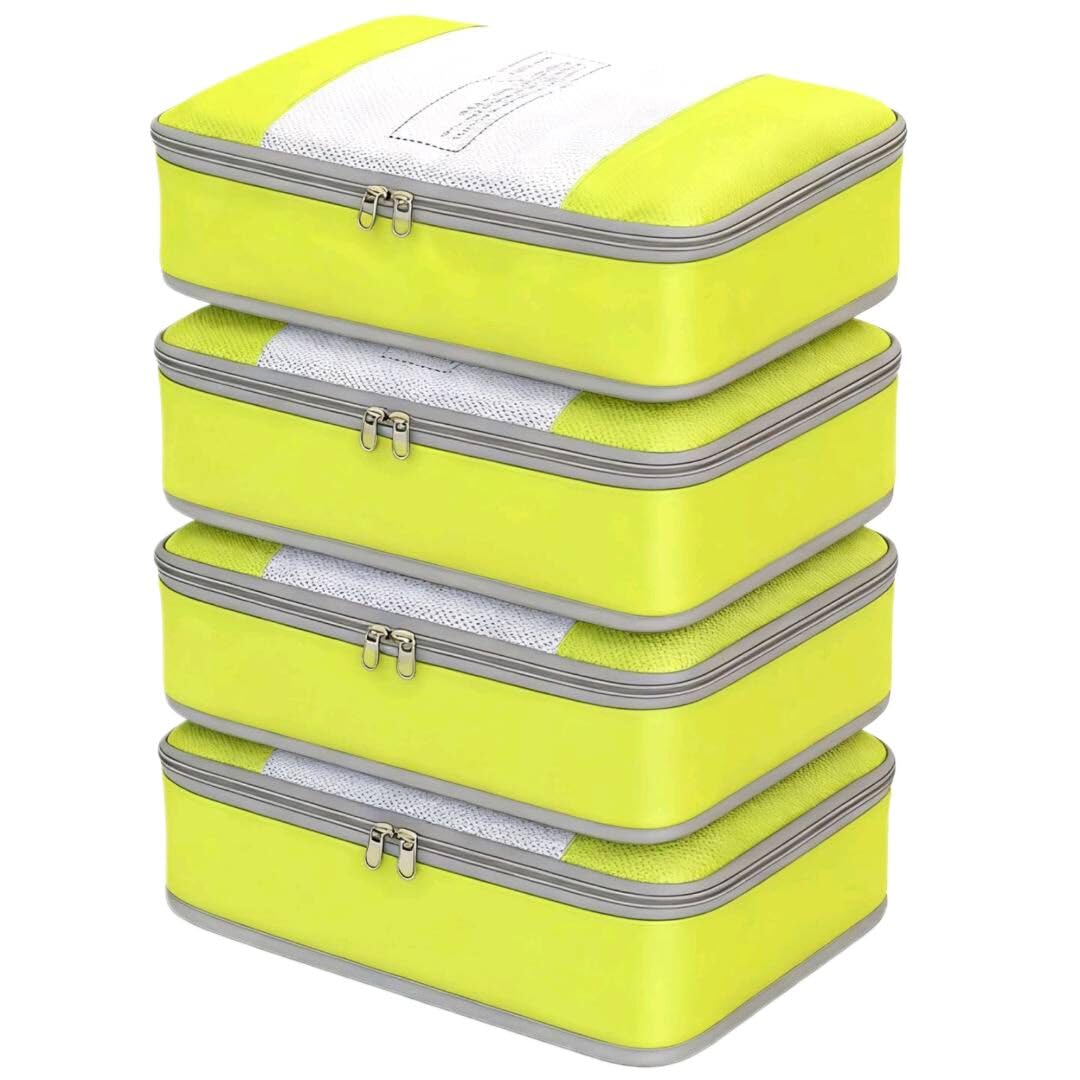 Packing Cubes for 26" Suitcase Travel Luggage Organizers - Travel Organizer Bags Luggage Clothes Accessories Storage Carry on Suitcase Packing Pouches Bag For Men Women Kids 1/4X4PACK