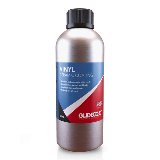 Glidecoat Vinyl Ceramic Coating, Nano Ceramic Coating, Marine Vinyl and Car Vinyl Protectant, 120ml