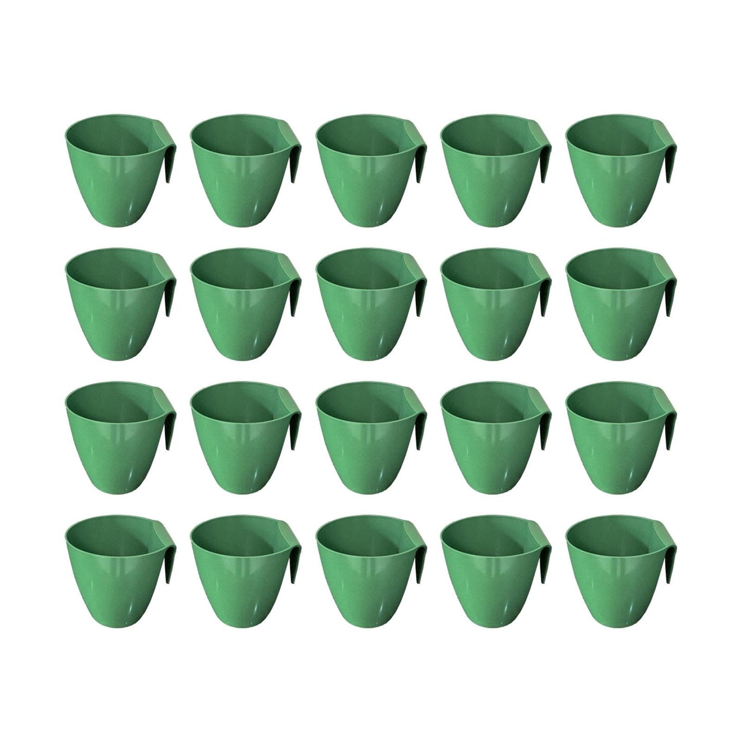 FashionCha 20 Pieces Plant Propagation Cup Strawberry Roots Nursery Pot Bare Root Strawberry Plants Cultivation Tools Fast Transplanting Stem, Size L