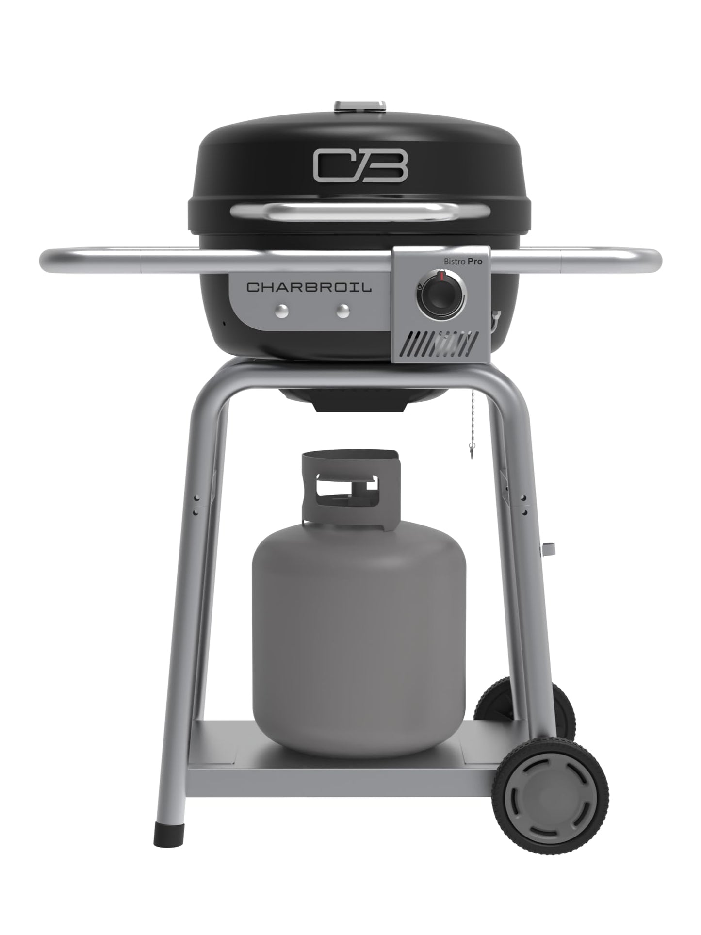Charbroil Bistro Pro Gas Grill for Small Spaces and Patios, Black - 25302161