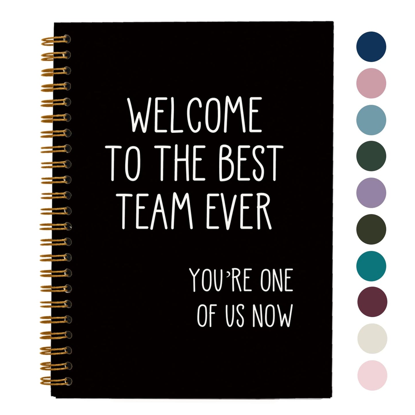 OXW Welcome to The Team Gifts Notebook, Team Gifts for Employees, Welcome Gift for Coworker Staff Colleague Team Member, Employee Appreciation Gifts, Journals for Writing, (5.5'' X 8.3'')