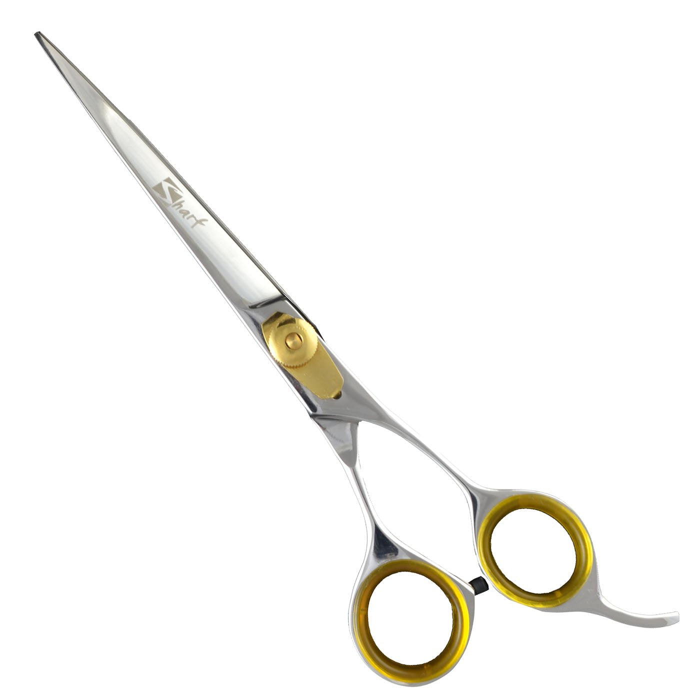 Sharf Gold Touch Pet Grooming Shear Kit 7.5 Inch Straight & 6.5" 42-Tooth Thinning Scissors