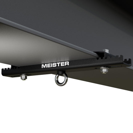 Meister - Boxing MMA Clamp Suspension Bracket, Suspension Straps and Ceiling Accessories, Black, 9.5"-14"