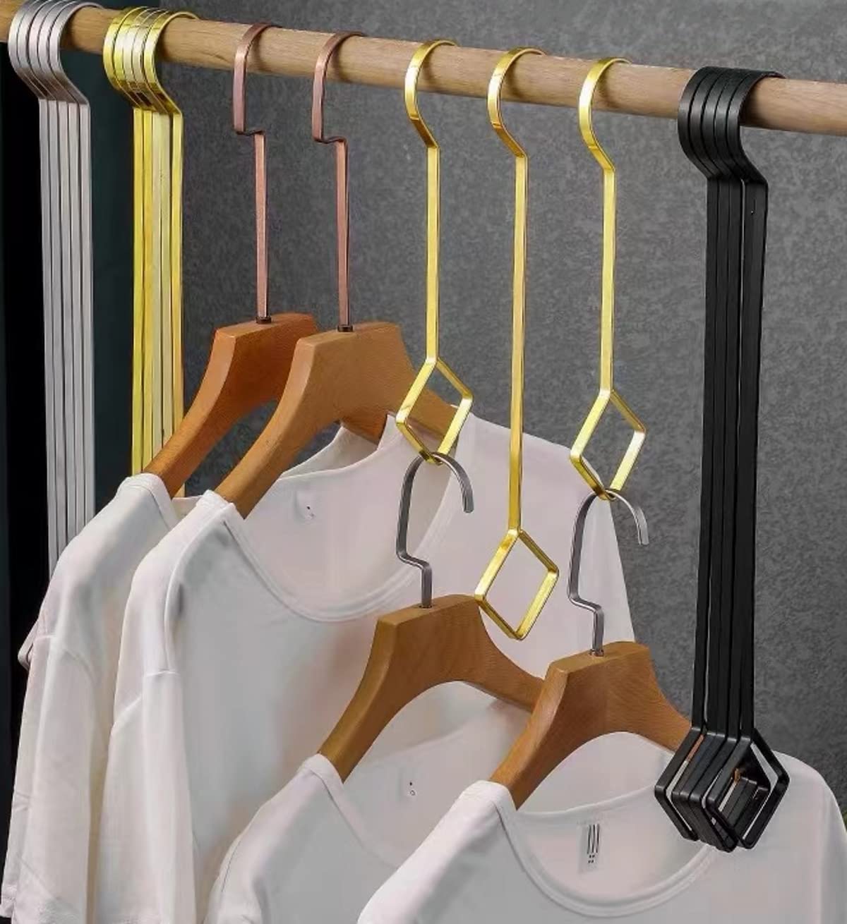 Jinhong 10 & 14 Inch Large Heavy Duty S Hooks Plant Hangers Extension Steel Hanging Tool for Home Decoration Shopwindow Clothes Plants Pergola Birdcage Lamp Garden 4pcs Black