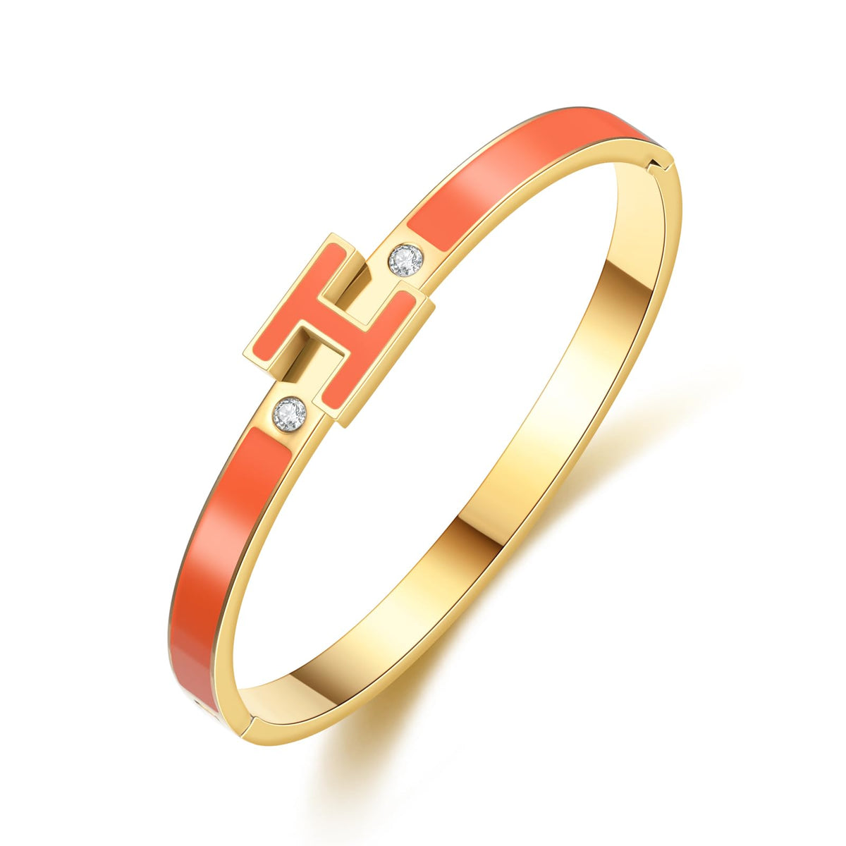 Hothink H Bracelets for Women,H Bracelet Bangle Bracelets,Dainty Bracelet Easter Christmas Mothers Day Gifts for Womens