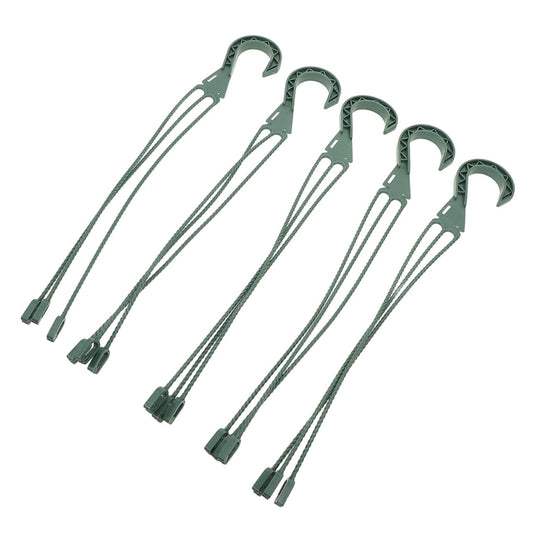 YARNOW 5Pcs Space Saving Plant Hanger Chain Versatile Flower Pot Hooks for Plants Succulents and Indoor Decor Simple Installation for Efficient Vertical Gardening