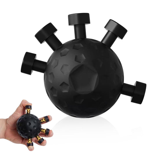 Xanadued Finger Grip Strengthener, Finger Strength Trainer, Grip Strength Trainer Ball, Adjustable Hand Grip Strengthener, Silicone Grip Strength Trainer