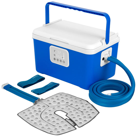Ice Machine for Knee After Surgery, 13 Quarts Time Circulate Cold Therapy Machine for Post-Surgery Pain Relief, Swelling Sprain Home Cryotherapy System