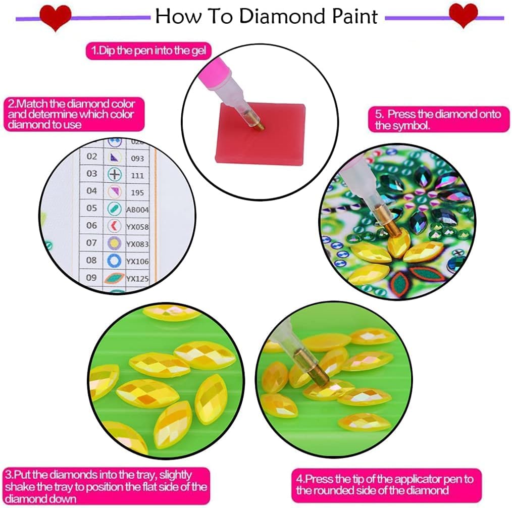 STGLCR Rabbit Easter Egg Diamond Art Hanging Kit for Adult,Special Shaped Rhinestone,Double Sided DIY Acrylic 5D Diamond Art Painting Window Pendants Home Garden Wall Hanging Kits Ornament 9.44inch