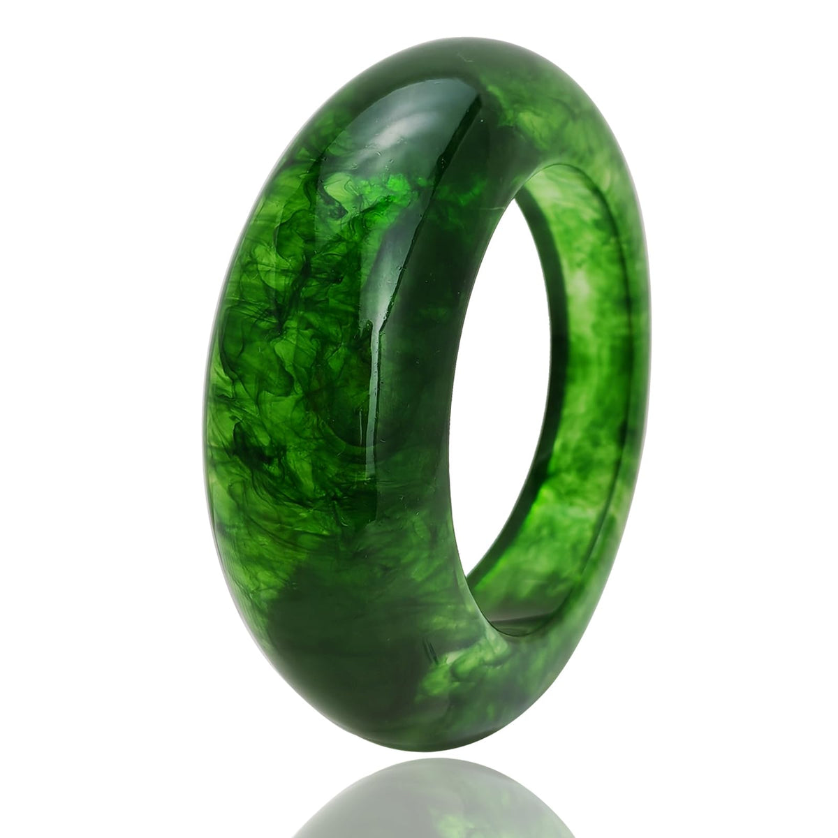 FUNOJOY Acrylic Resin Bangle Bracelet for Women Chunky Acrylic Bracelets Irregular Wide Wristbands Jewelry Accessory for Women