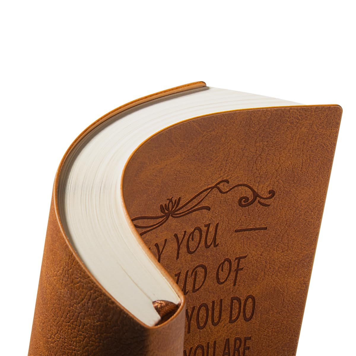 Thank You Gifts Leather Writing Journal Notebook with Pen Set May You be Proud of the work You Do Inspirational Gifts Appreciation Gifts for Women Men Employee Boss Volunteer Nurse Teacher Coworkers