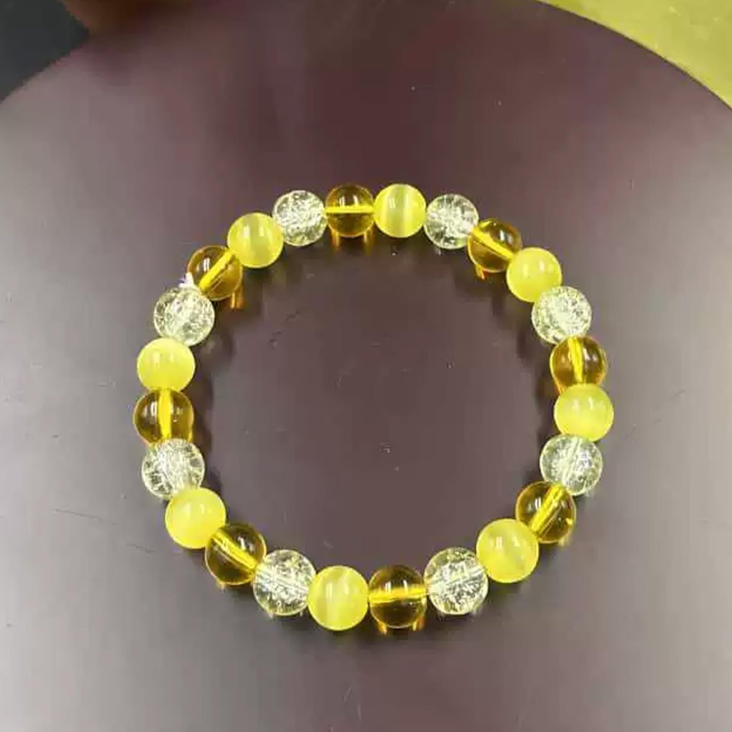 Long tiantian 3 PCS Money Bracelets Wealth Attraction for Women Green Jade Bracelet Feng Shui Bracelets Crystal Protection Jewelry Spiritual Gifts