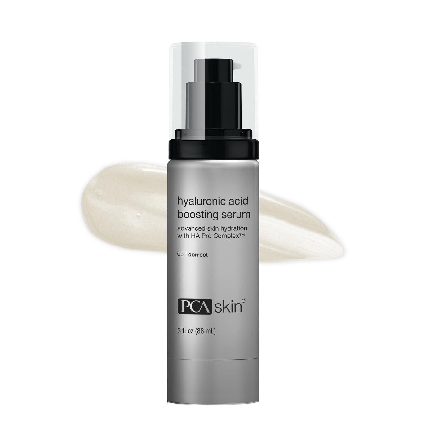 PCA SKIN Hyaluronic Acid Boosting Face Serum - Anti Aging Hydrating Facial Corrector with Niacinamide for Smoothing Wrinkles & Fine Lines (3 fl oz)