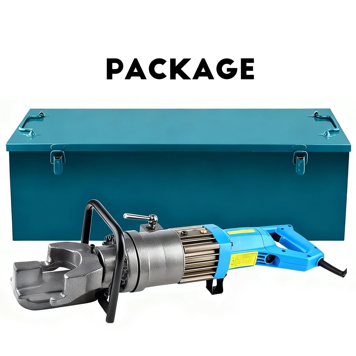 CGOLDENWALL 5/8" 16mm Electric Rebar Bender 1200W Handheld Rebar Steel Bending Machine for Bending Rebar Steel Rod