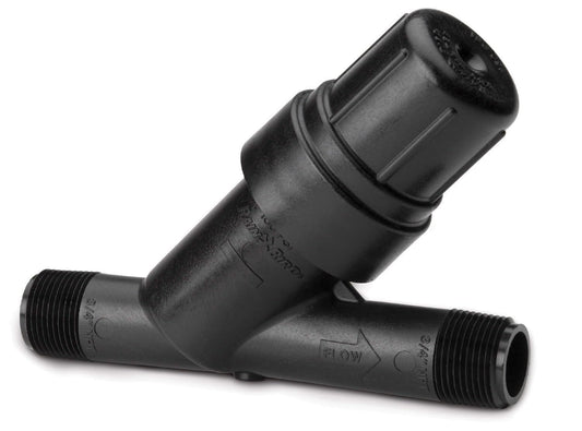 Rain Bird RBY075S Drip Irrigation in-Line Y Filter, 3/4" x 3/4" Male Thread
