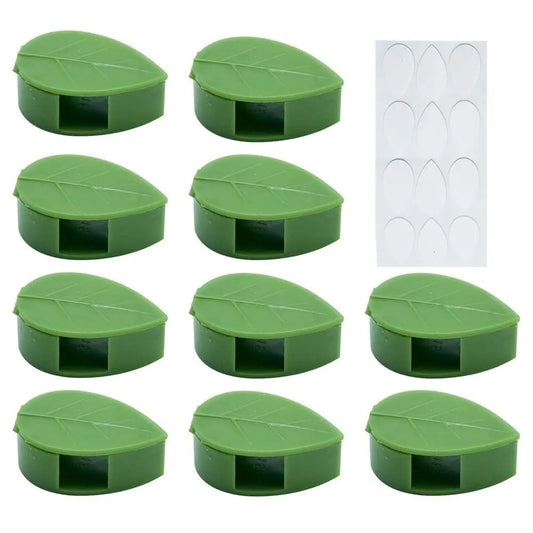 Plant Climbing Wall Fixture Clips 80Pcs Rattan Vine Fixer Self-Adhesive Hook Invisible Wall Sticky Clip for Indoor Outdoor Gardening