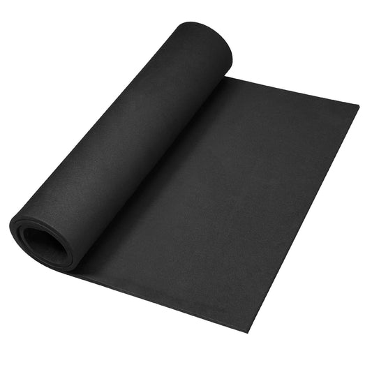 39"x15" EVA Foam Roll, 86 kg/m3 High Density 6MM Thick Foam Sheets, Flexible & Easy to Cut Ideal Material for Cosplay Supplies, DIY Projects, Drawer Mat, Crafts and Arts（1Pack Black)