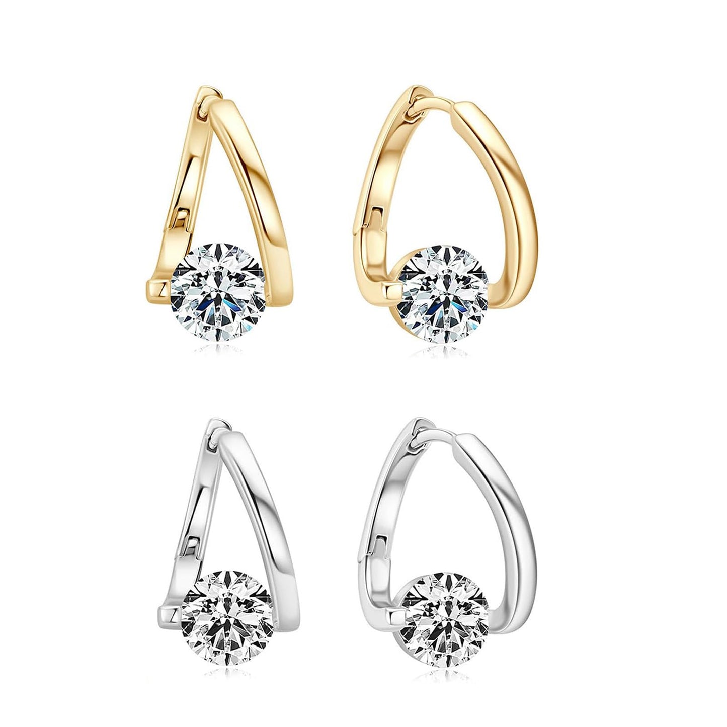 Lymphatic Earrings for Women Histone Lymphvity Drainage Earrings Magnetotherapy Germanium Lymphatic Activity Hoop Earrings Jewelry Gifts
