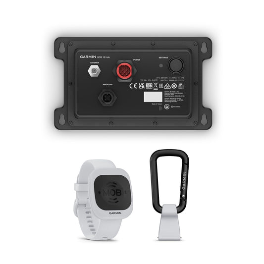 Garmin OnBoard™ System, Mob System, Uses Wireless Tags, Integrated with Your Compatible Garmin Chartplotter, Captain or Passenger Designation