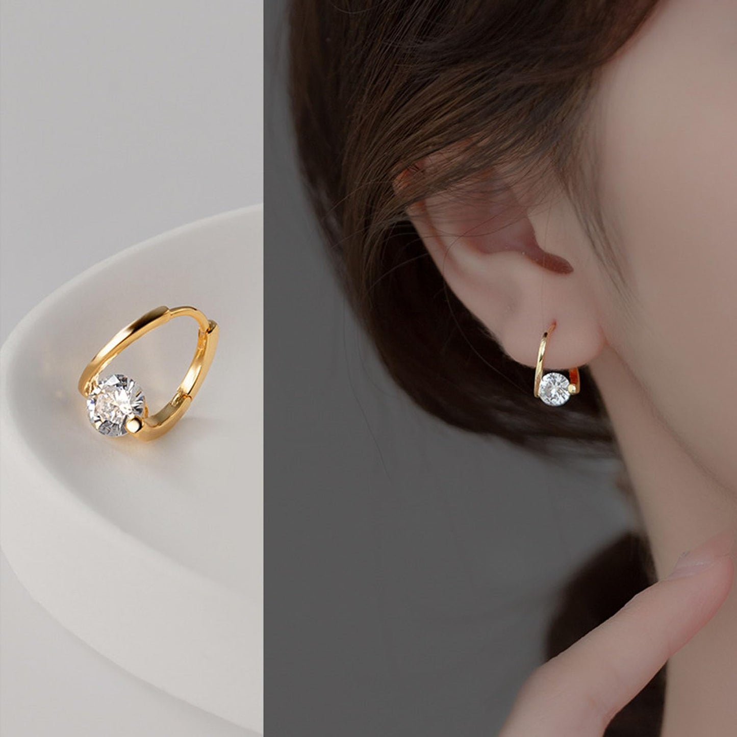 Angyape Halolux Lymphvity Germanium Earrings, Atheniz Halolux Lymphatic Germanium Earrings Lymphatic Drainage Earring Jewelry Gifts for Women（Gold Gold）