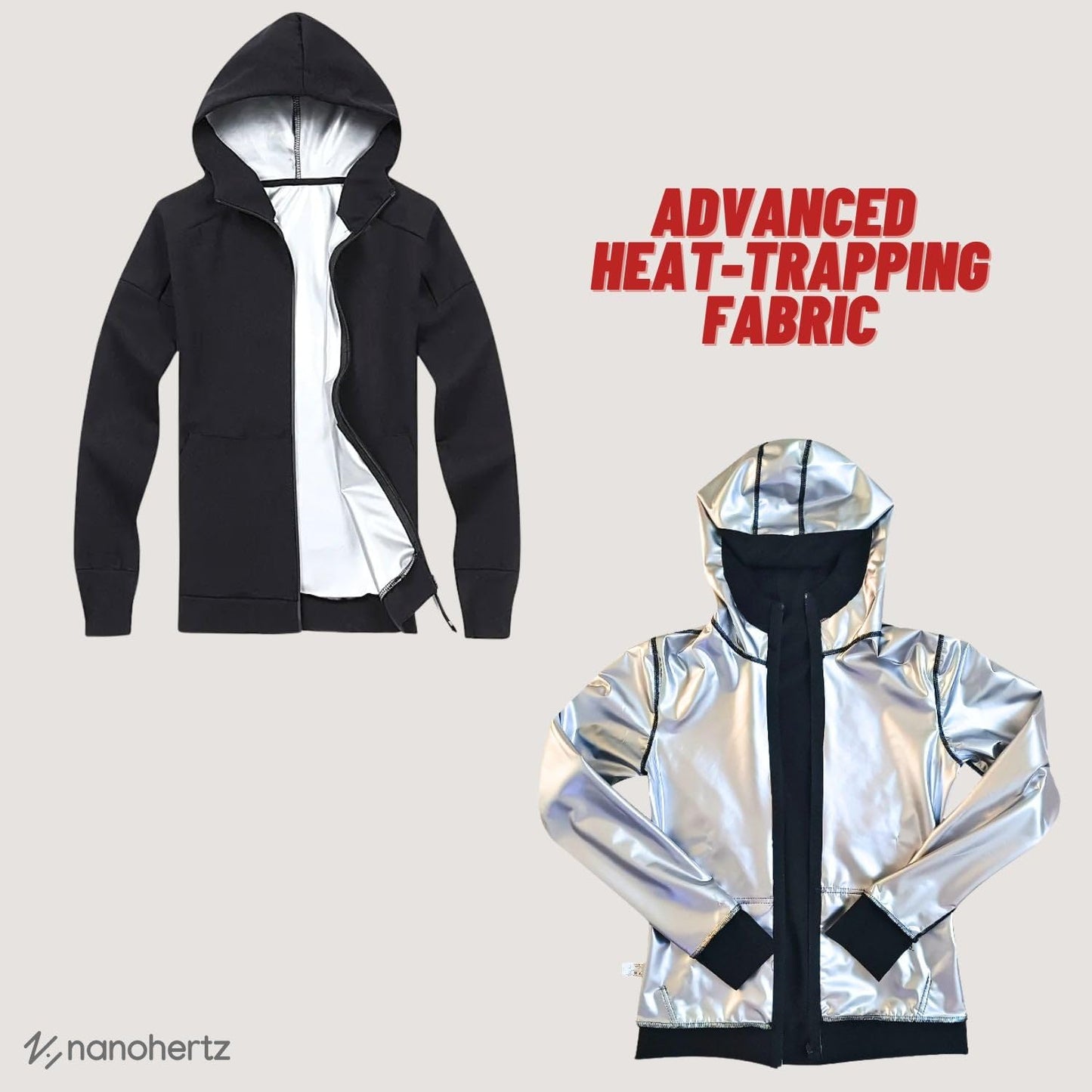 Sauna Jacket Top Weight Loss Sweat Suit Shirt Workout Exercise Women Girls