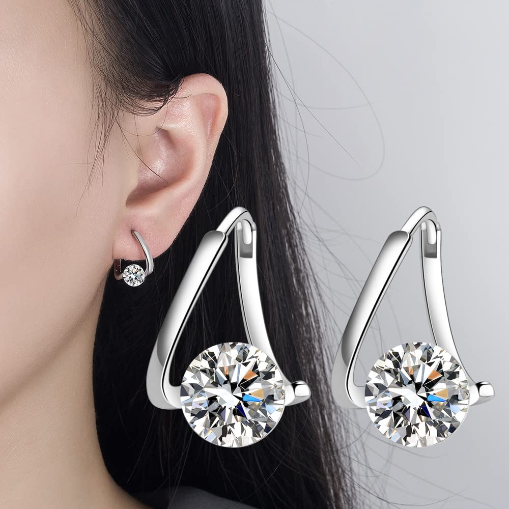 Halolux Lymphvity Germanium Earrings,Atheniz Lymphatic Earrings,Lymphatic Drainage Germanium Jewelry for Women(Gold+Silver)