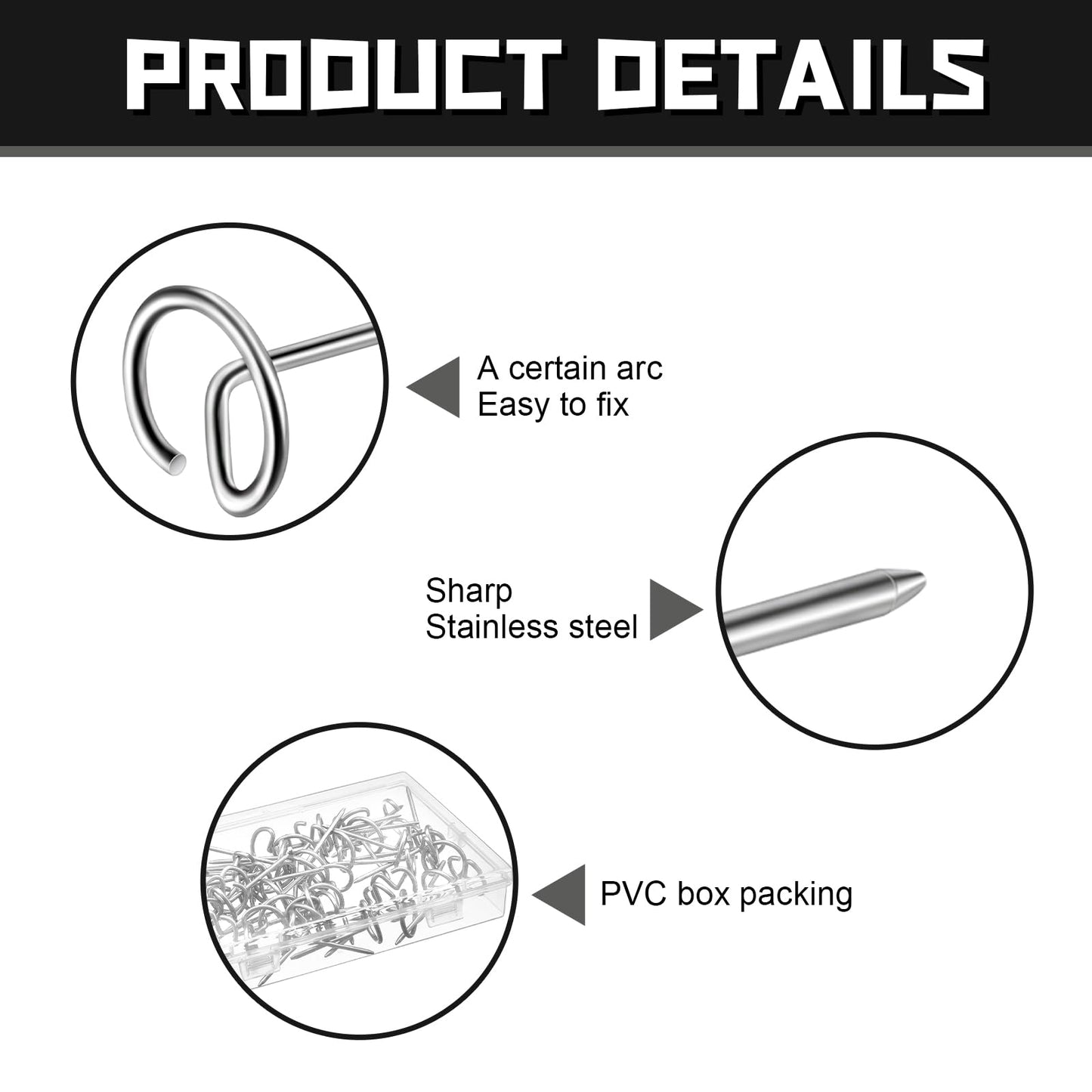 Otoolling 50 Pcs Stainless Steel Food Steak Skewers 1.75 Inch Reusable Metal Round BBQ Skewer Mini Short Barbecue Accessories Connect Fruits and Meats Meat for Grilling Baking Camping Family Friend