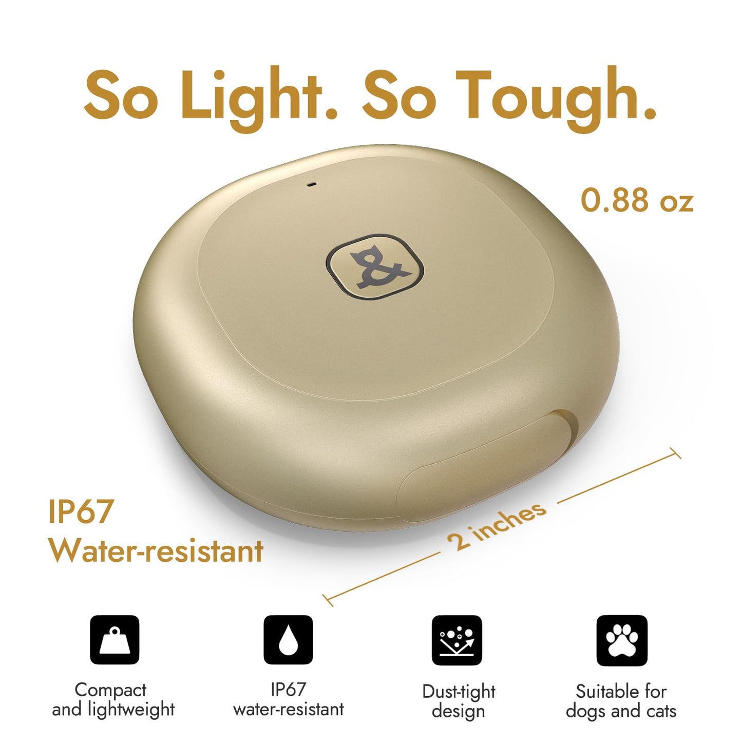 Automatic Dog Feeder for Large Dogs, 14L Capacity, 2.4G WiFi App Control, Dual Power Supply, Stainless Steel Bowl, and Molly&Cody GPS + Bluetooth Pet Tracker for Cats & Dogs – Real‑Time Tracking