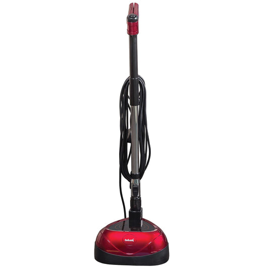 Ewbank EP170 Complete Cleaner, Washer, Scrubber, Scourer, and Polisher, Interchangeable Brushes and Pads Multi-Use Floor Machine, 2200 rpm, Lightweight, Red, 8 Pound