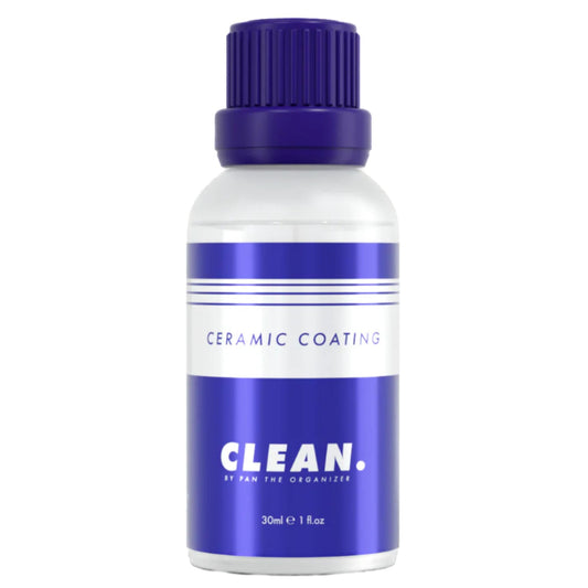 CLEAN. Ceramic Coating 8-Year – Ultra Premium Long-Term Car Protection, Extreme Hydrophobic, UV & Chemical Resistant, High Gloss Finish for Paint, Glass, Wheels, Trim, 30ml Covers 2 Cars