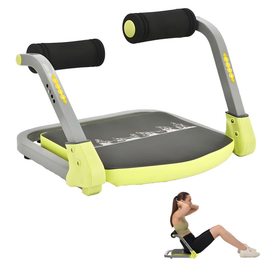 HOTSWEAT Ab Machine, Sit Up Exercise Equipment, Ab Workout Equipment with 3 Adjustable Resistance, Ab Trainer for Stomach Workout with 330 LBS Weight Capacity, Foldable Ab Crunch Machine for Home Gym