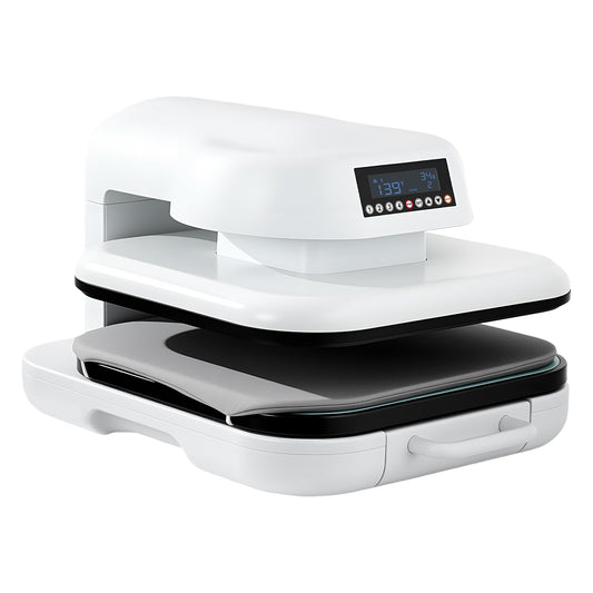 Auto Heat Press 2, Heat Press Machine for T Shirts with Adjustable Pressure & Higher Heating Height, Rapid Heating, Even Heat Distribution, 15x15 for HTV, Sublimation, Heat Transfer Projects