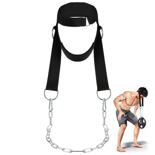 Toddmomy Advanced Head and Neck Trainer with Shoulder Weight for Neck and Shoulder Strength Training Exerciser Fitness Equipment