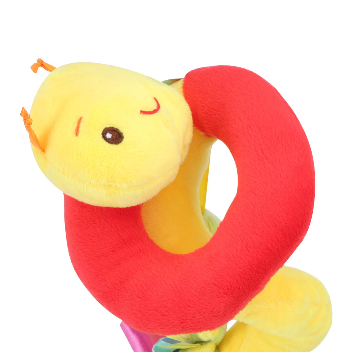 Uonlytech Baby Crib Hanging Rattles Toys, Carseat Toys Hanging Rattles Spiral Stroller Crib Cot Toy Spiral Toy Pram Hanging for Babies Boys and Girls