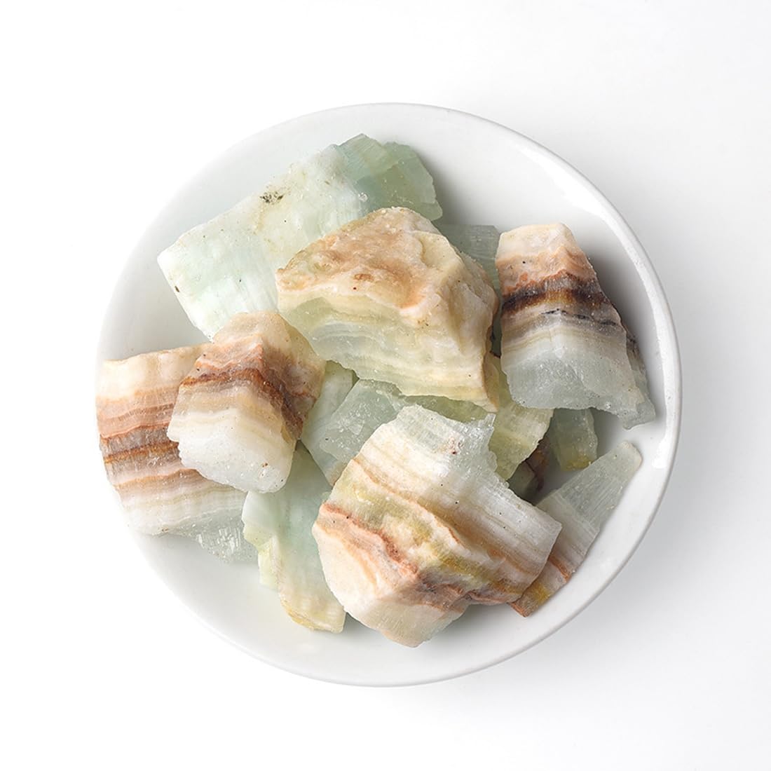 Erliway 1.25-2" Large Caribbean Raw Crystals, Natural Rough Caribbean Stones, Healing Crystals Stones for Fountain Rocks, Home Decoration, Meditation, Energy Balancing, Wire Wrapping, Wicca & Reiki