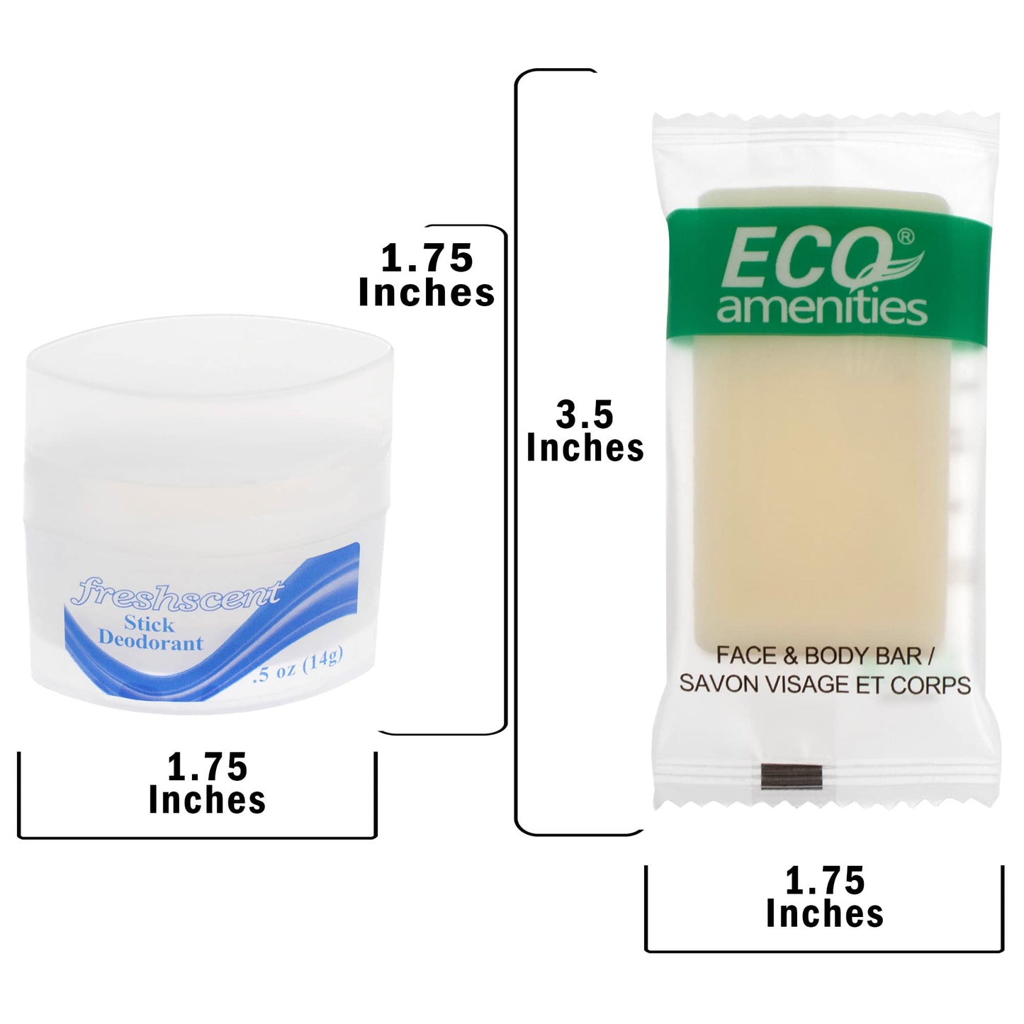 Moda West 24 Kits - Bulk Case of Wholesale Deluxe Toiletries Bathroom Essentials Men, Women, Travel, Charity, Homeless Shelters - 9 Piece Kit, Travel-Ready, Donation Ready, Essential Hygiene Products