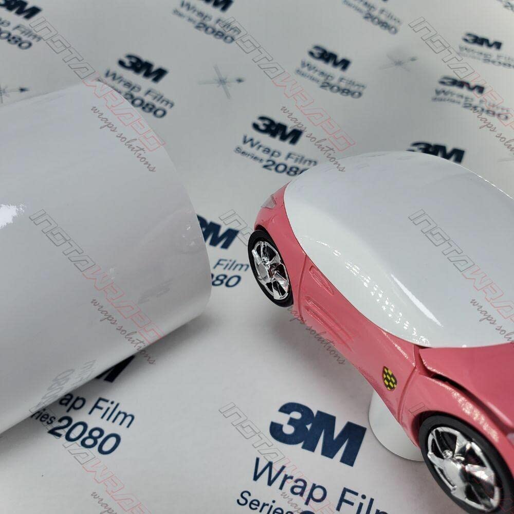 3M 2080 G10 GLOSS WHITE 5ft x 8ft (40 Sq/ft) Car Wrap Vinyl Film