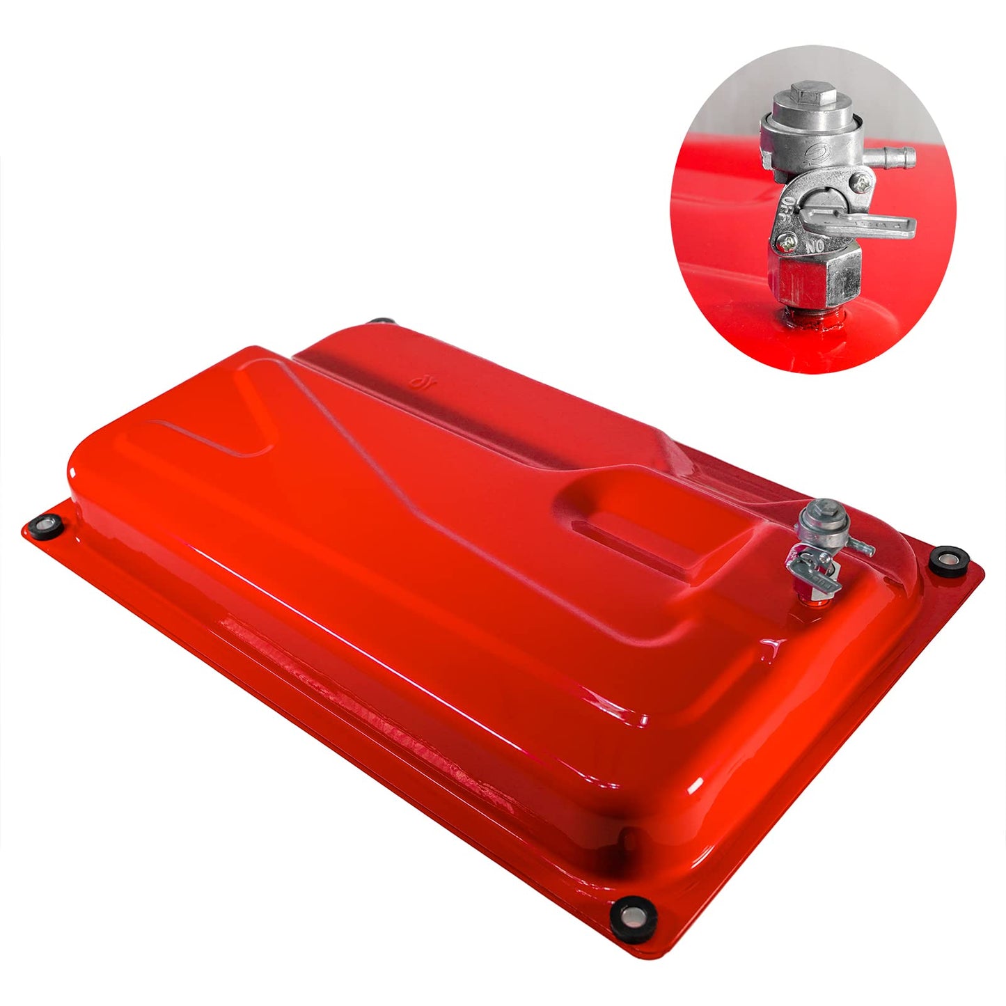 JMCHstore 5 Gallon Metal Generator Gas Fuel Tank For Generac GP3250 ,Champion 196cc 3500 4000 Watt, Predator Honda 3200 Watt 212CC 6.5HP ,All power 3250 Watt ,Craftsman Gas Powered Portable Generator