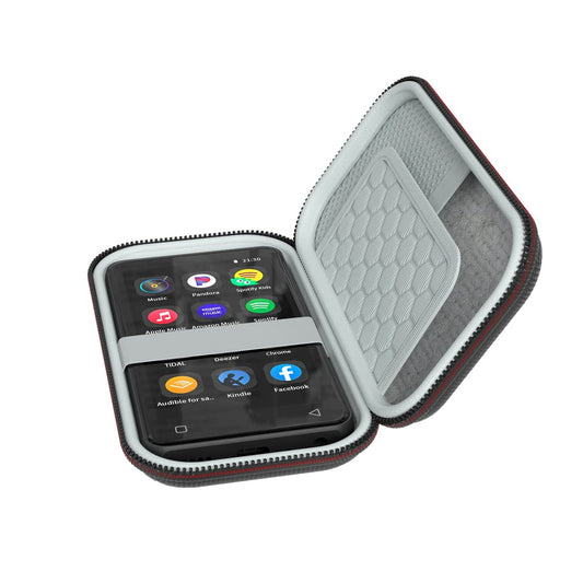 MP3 MP4 Player Case for Innioasis MP3 Player 4 inch Full Screen Touch G1 Music Player Fit for Earbuds, USB Cable, Memory Card