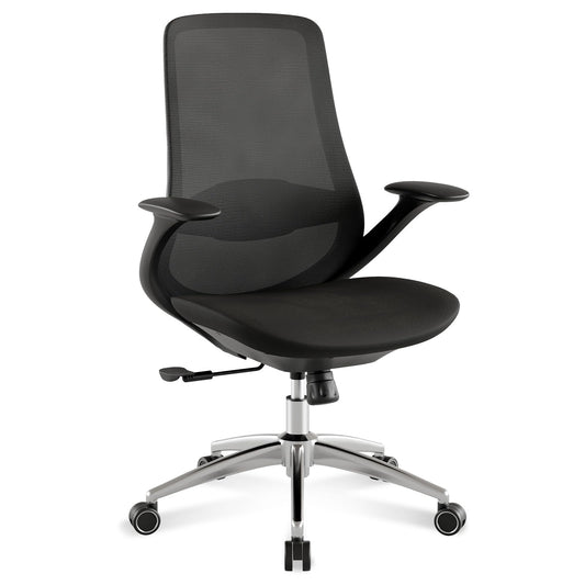 BV Ergonomic Office Chair, High Back Executive Desk Chair with 2D Armrests,Adjustable Lumbar Support, Breathable Mesh Computer Chair for Home Office & Gaming,Black