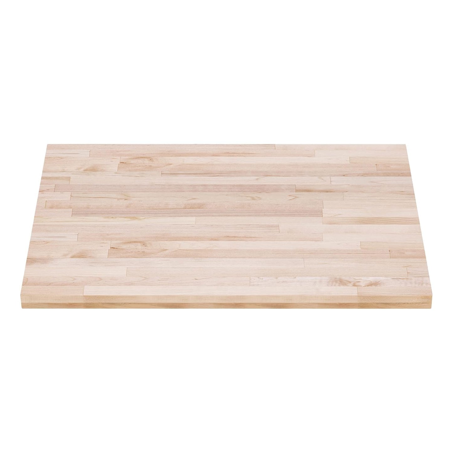 DuraSteel 30x36 Butcher Block Countertop - Maple Solid Wood Workbench for Kitchen, Restaurant, Cabinet, Desk Top, Wood Board, Large Counter Cutting Island Long, Bakery Worktable Dough - Table Top Only