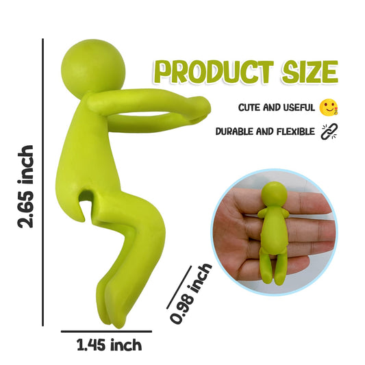 Famiphotogifts Plant Propagation Buddy – Plant Cutting Holders for Sprouts, Stems & Shoots, Cute & Sturdy Plant Supports for Indoor Gardens & Propagation Stations, for Plant Lovers (4 Colors, 12pcs)