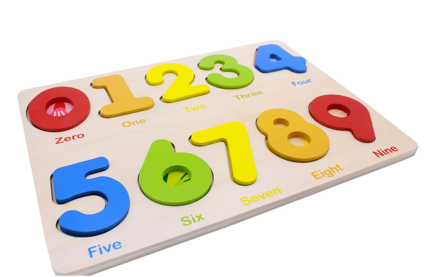 You&Xi Toddler Puzzles for Kids Age 3-4 Years Old-Wooden Number Preschool Puzzles