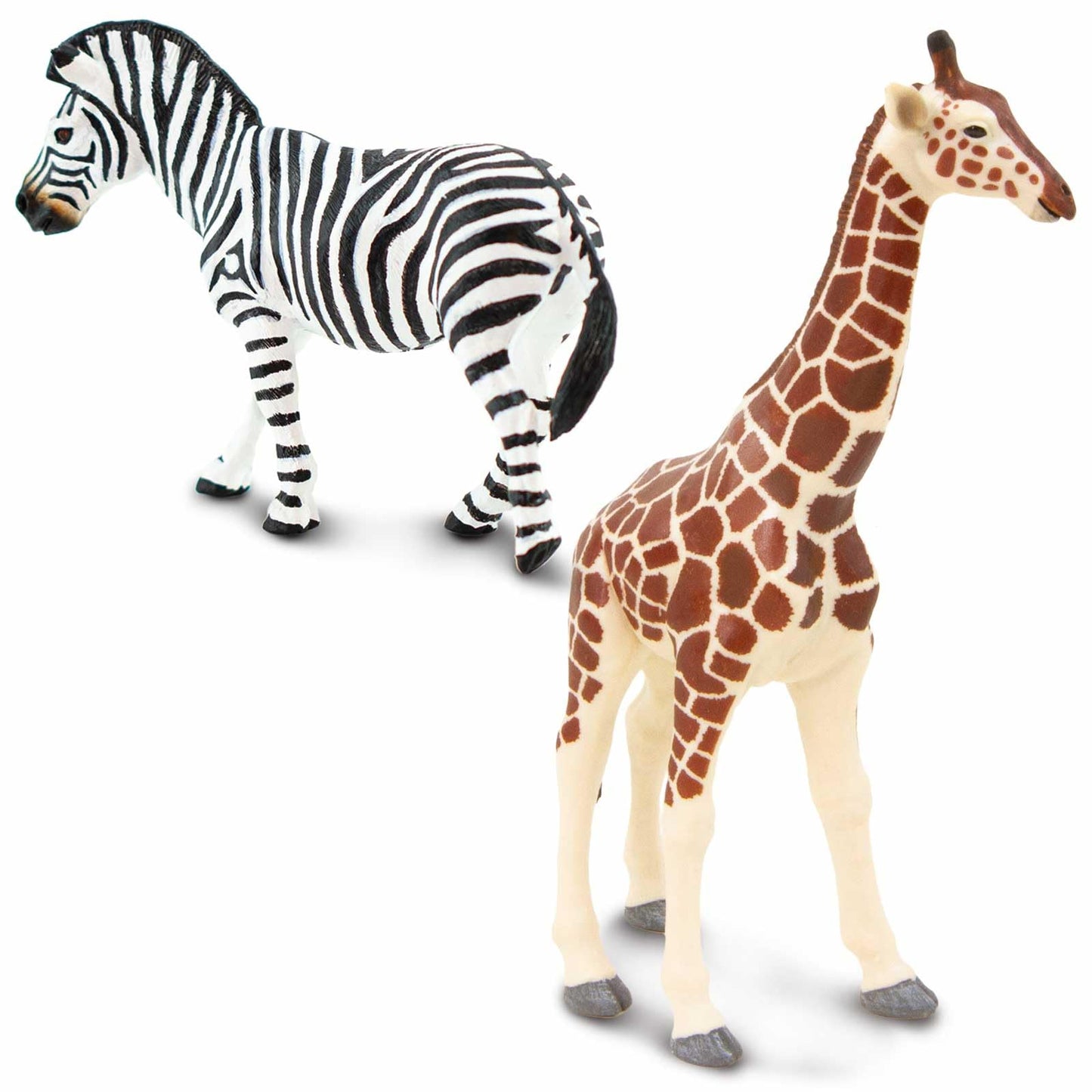 Safari Ltd. African Animals Toy Set - Realistc Figurines of Lion, Zebra, African Elephant, Giraffe, and Gorilla - Play Set for Boys, Girls & Kids 3+