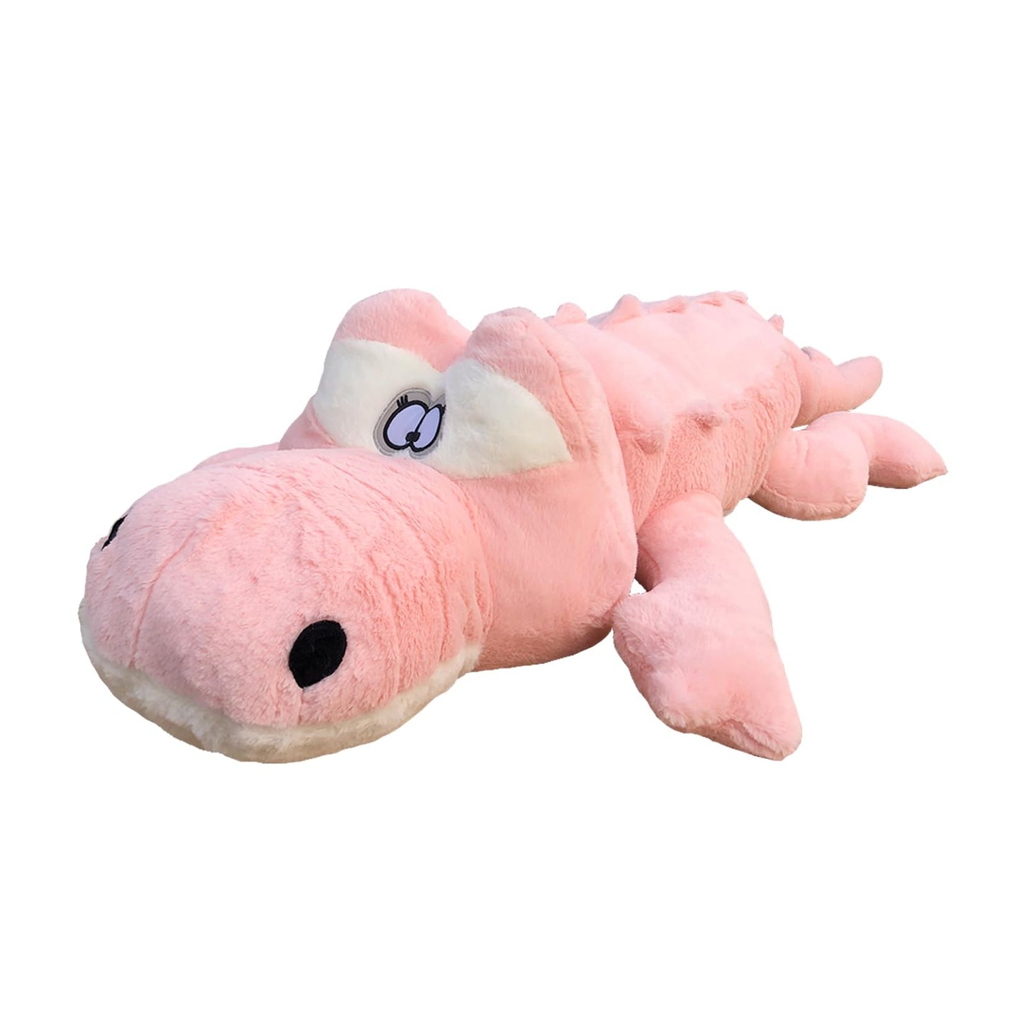 Hofun4U Alligator Plush Pillow, 38 inch Alligator Stuffed Animal, Home Decoration Christmas Valentine’s Birthday Gift for Boys Girls Adults Kids (Pink)