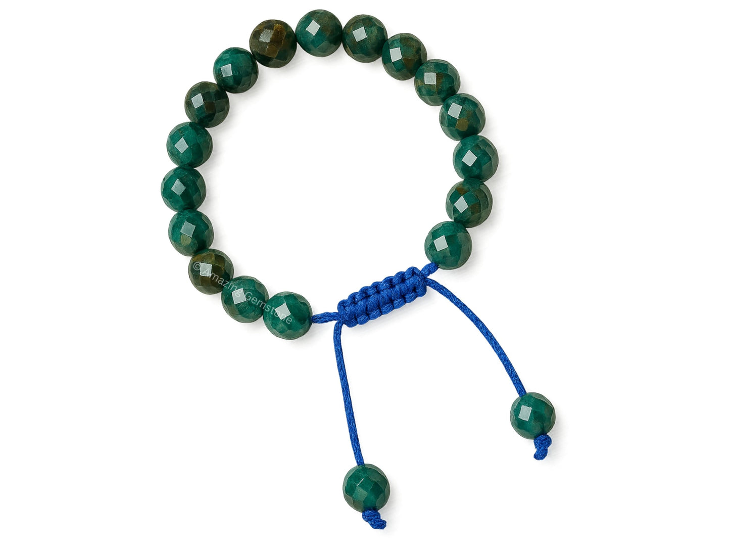 Amazing Gemstone Chrysocolla Bracelet for Women - Chakra Mens Bracelet Protection Crystals and Healing Stones - Blessing Bracelet Spiritual Meditation Gift Christmas Stocking