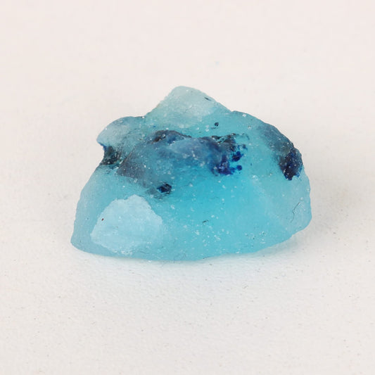 REAL-GEMS Certified Natural Blue Aquamarine 11 Ct Raw Rough Loose Gemstone AXD-638